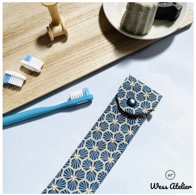Étui Brosse à dent « Alvéoles marines » 