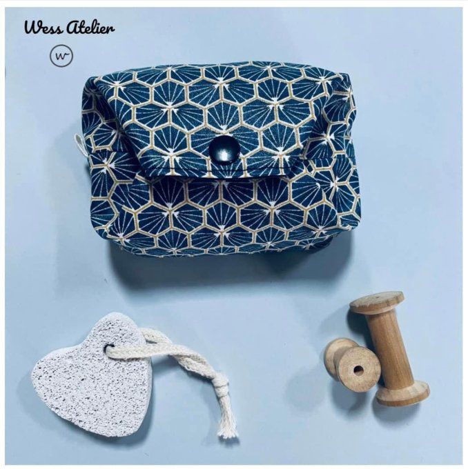 Pochette à savon " Alvéoles Marines “